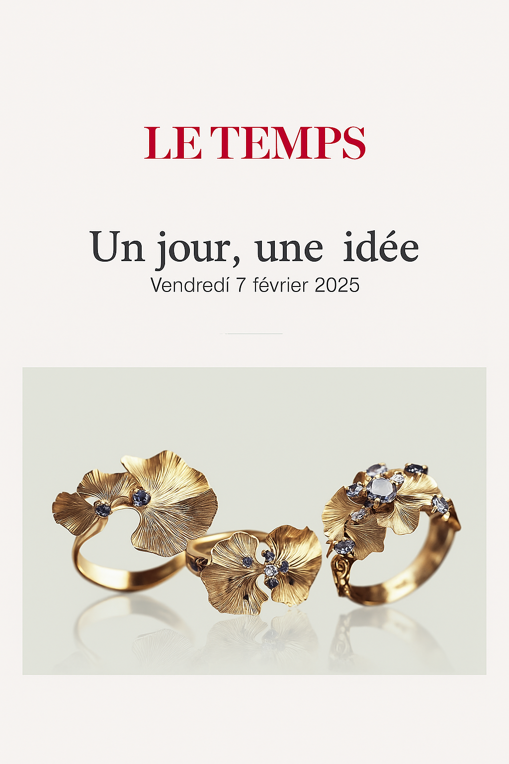 Quand l'intelligence artificielle sublime la joaillerie éthique - Le Temps