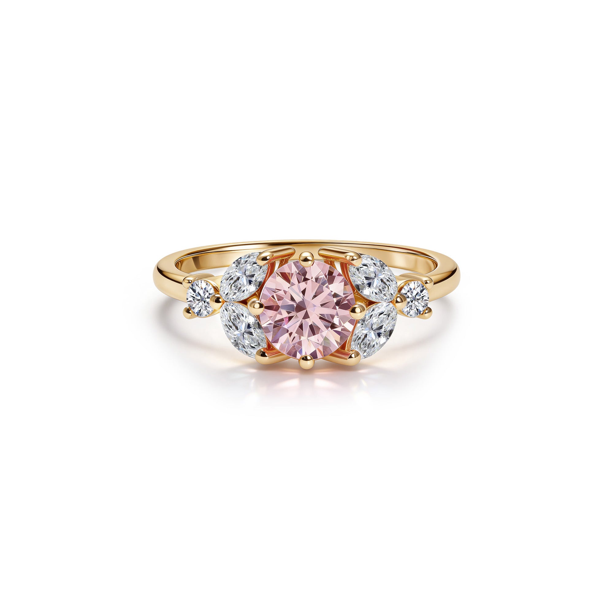 Little Bees 0.75 quilates - oro amarillo 18k