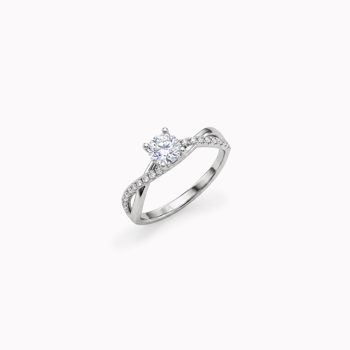Féeriquement coquette - 0.40 carat - White Gold 18k