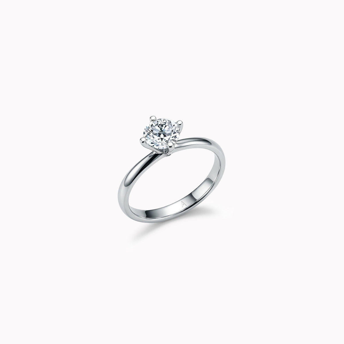 Miss Simplicité (XL) - 1.00 Karat - Weissgold 18 K