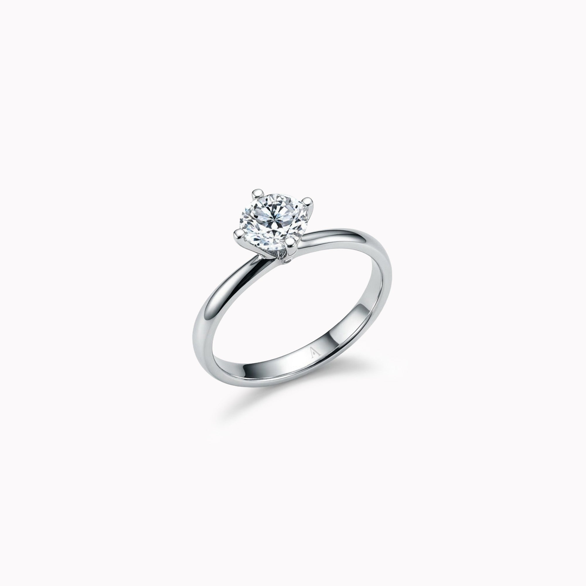 Miss Simplicité (XL) - 1.00 Quilates - oro blanco 18k