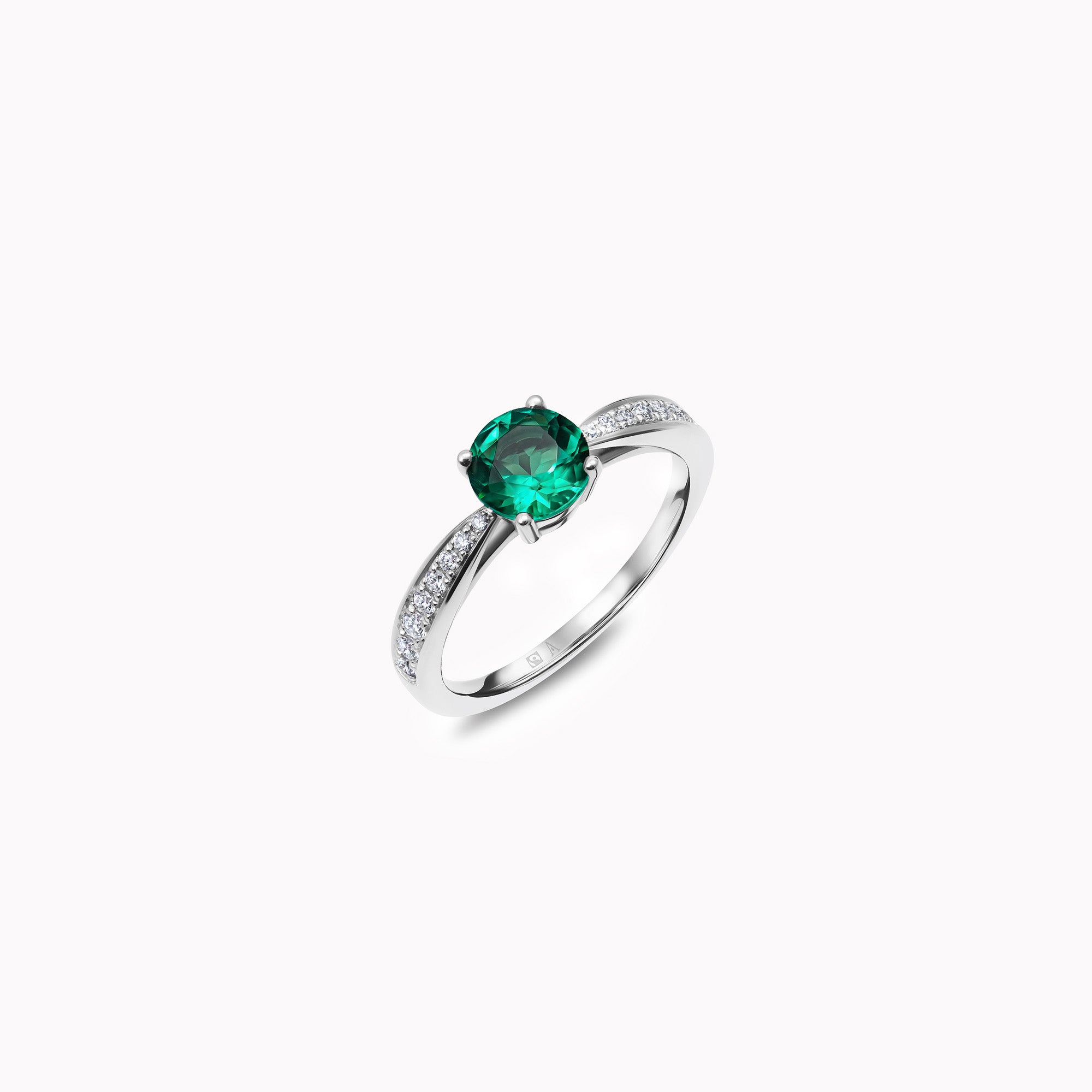 Misty Morning – 18k white gold