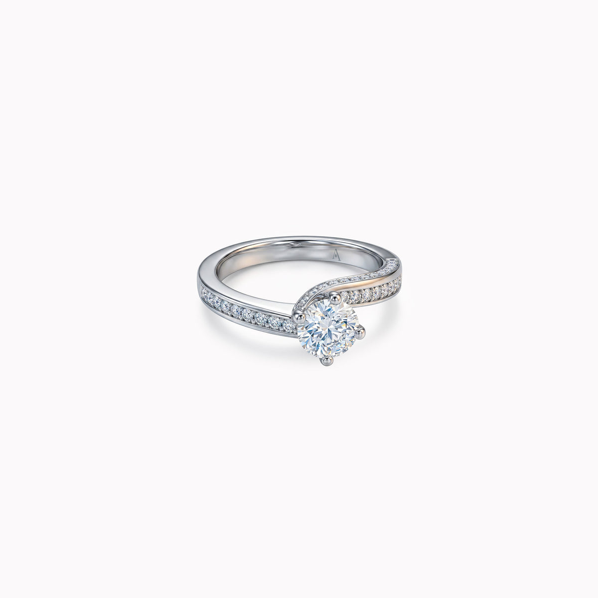 The Great Twist – 1.30 ct – 18k white gold