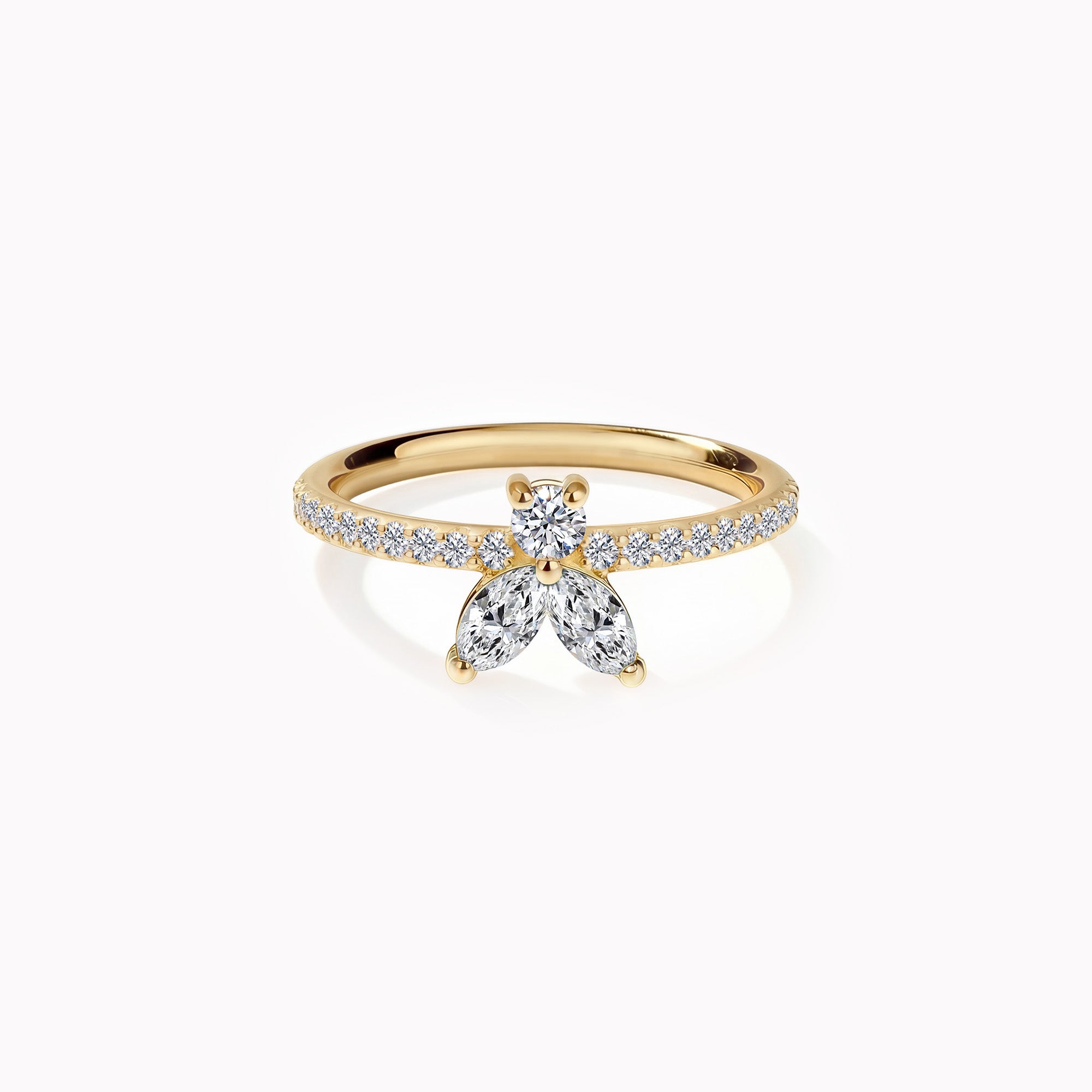The Fancy Little Bee - 0.39 ct - oro amarillo 18k