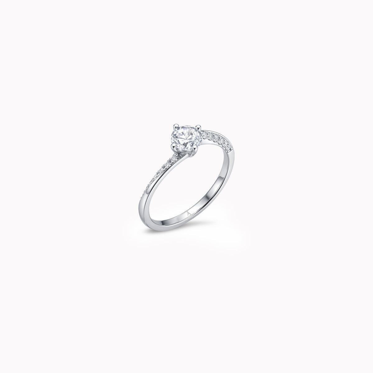 The Twist Lover 0.35 Karat - Weissgold 18 K