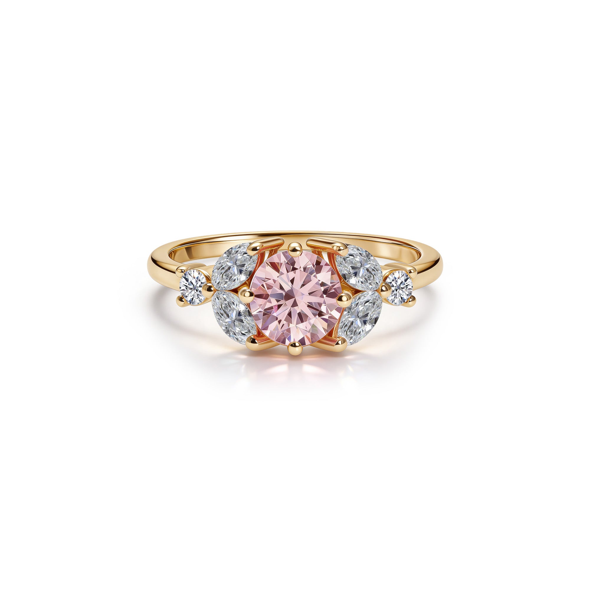 Little Bees 0.75 quilates - oro amarillo 18k