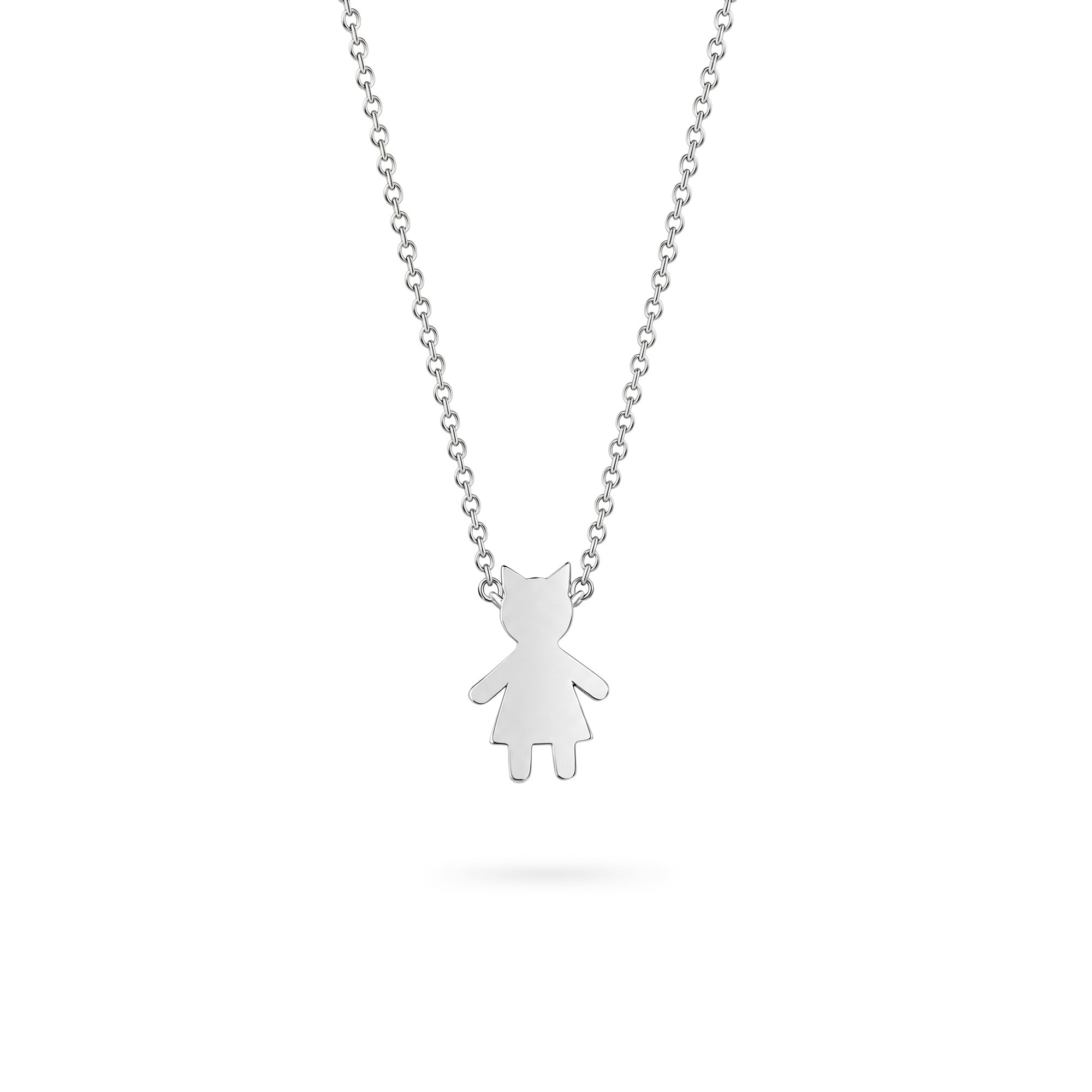 The Little Muse – Classic | Necklace White Gold 18k