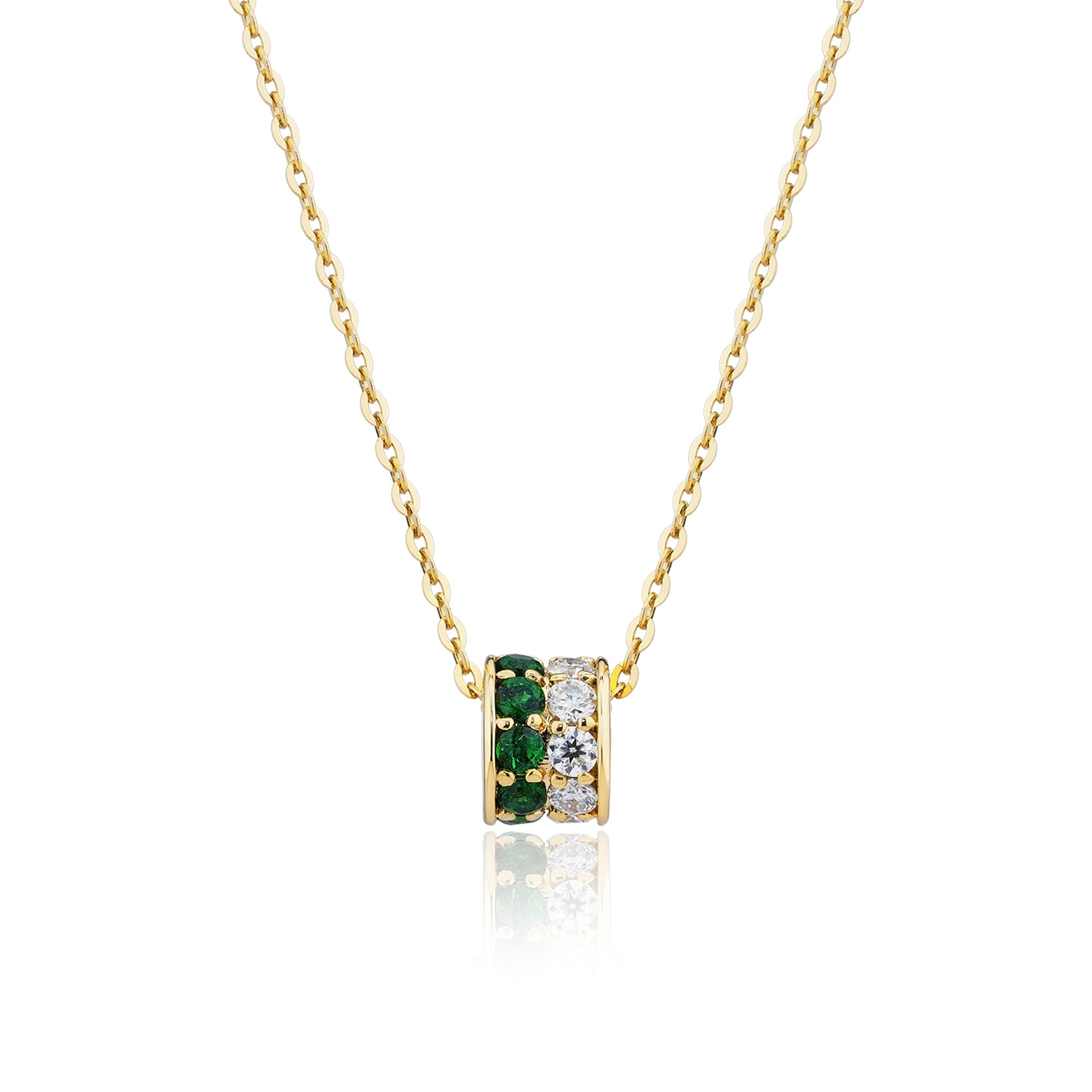 Collier Rainbow - or jaune18k