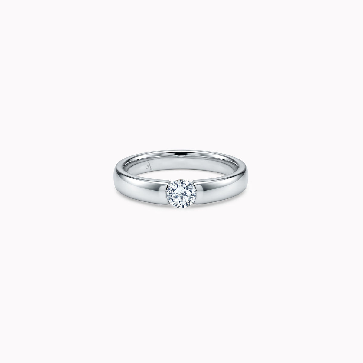 The Minimalist Lady - 0.30 ct - oro blanco 18k