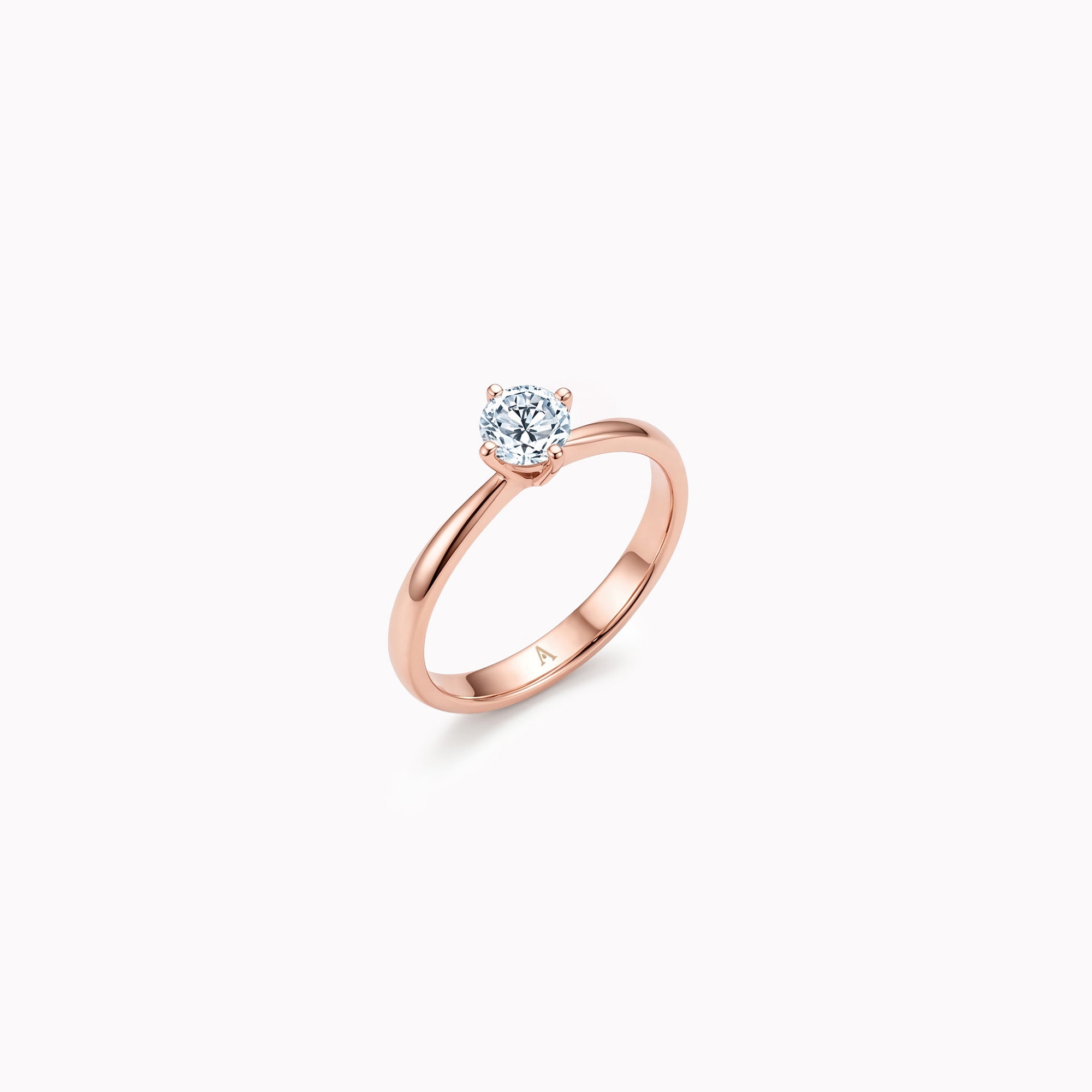 Miss Simplicité (L) - 0.50 Karat - Rotgold 18 K