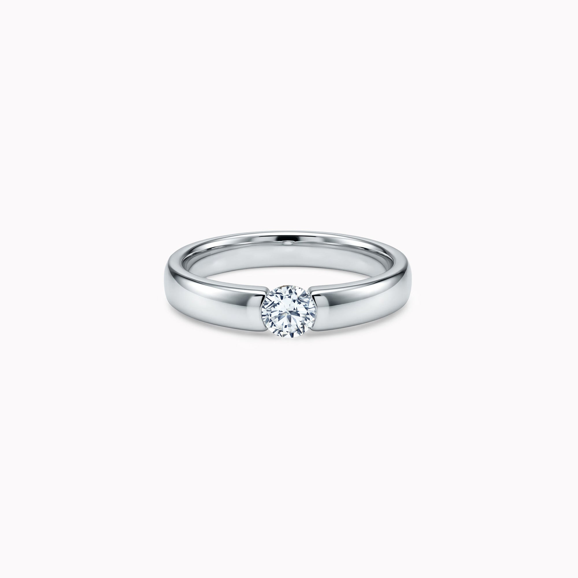 The Minimalist Lady 0.30 Quilates - oro blanco 18k