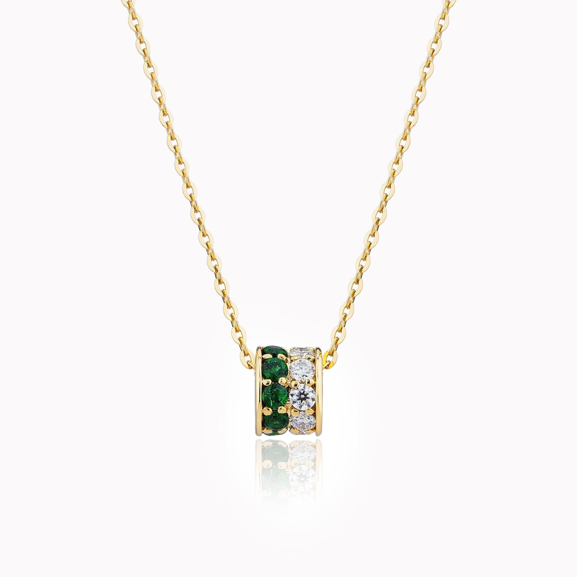Necklace Rainbow - Yellow gold 18k