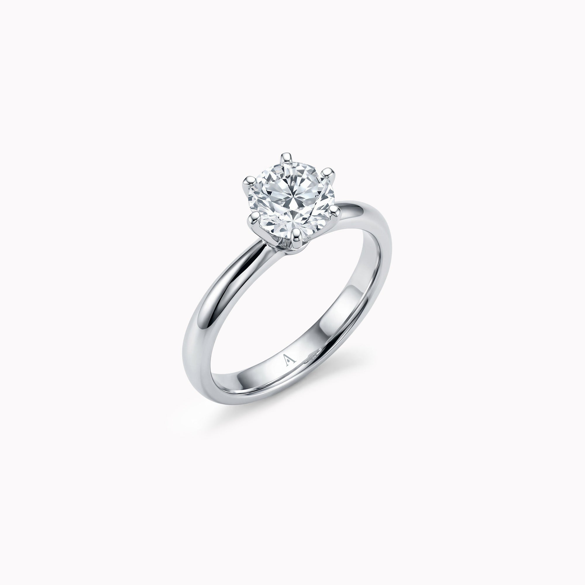 Sobriété Heureuse (XL) - 1.00 carat - Platinum 950