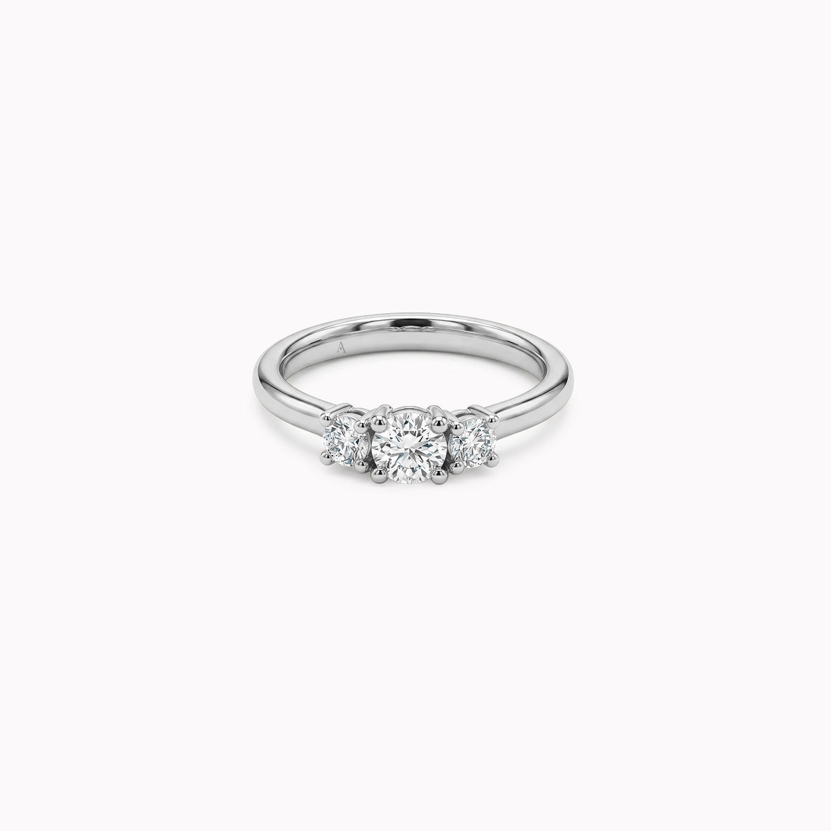 Three Little Birds - 0.30 ct - oro blanco 18k