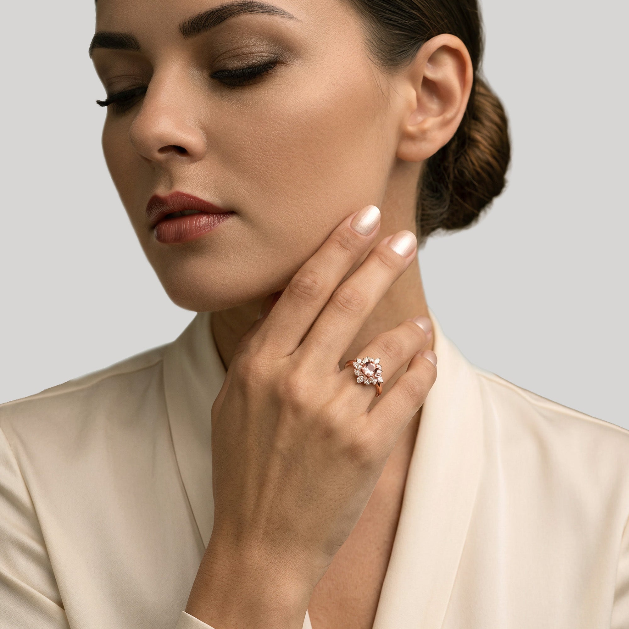 Fairy-tale Blossom – 18k yellow gold