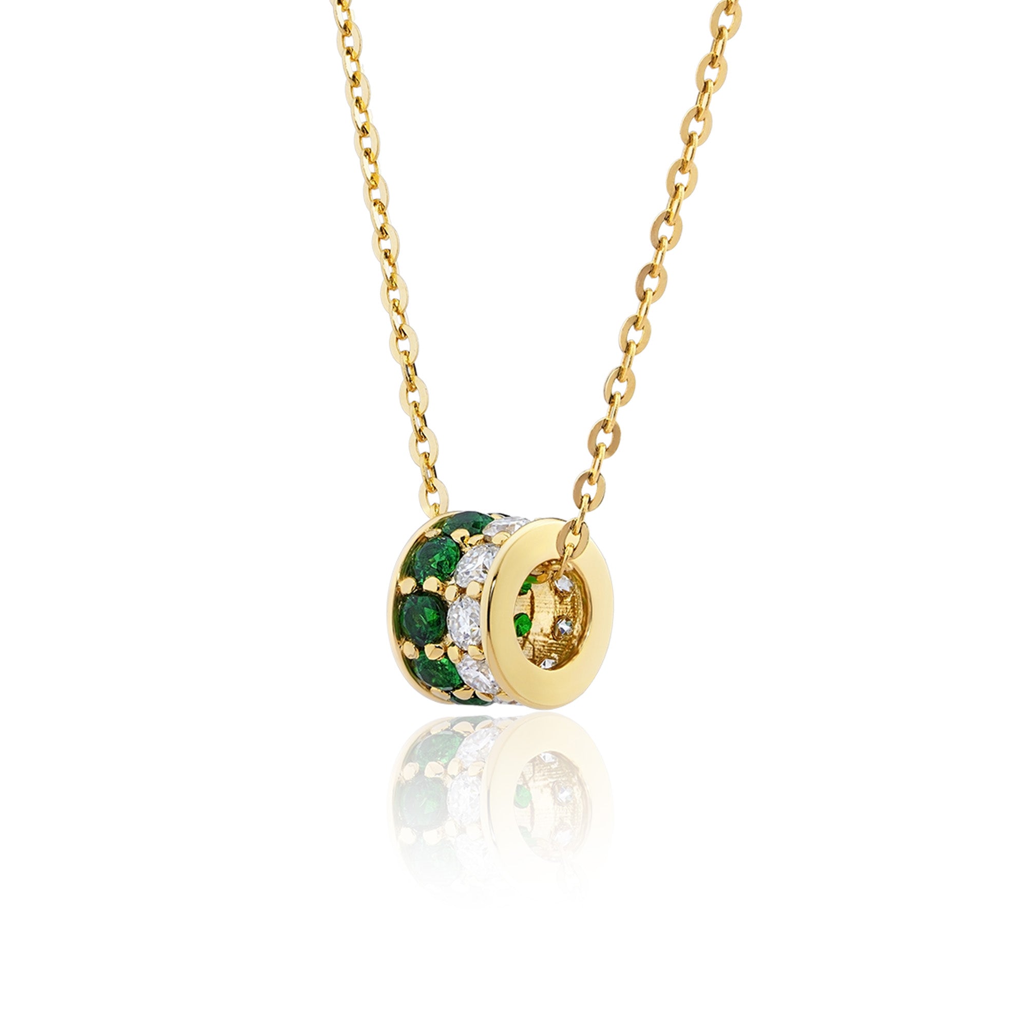 Collier Rainbow - or jaune18k