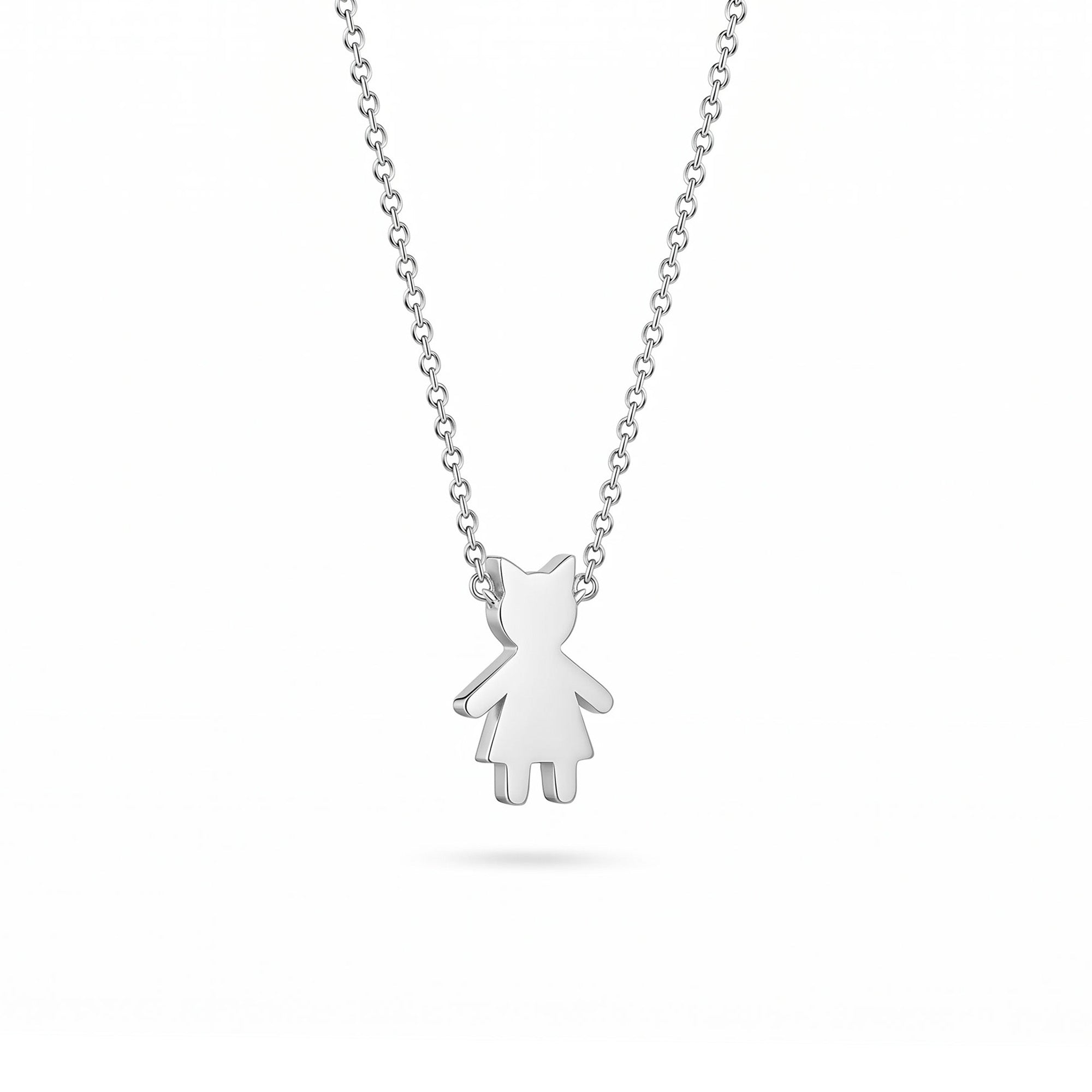 The Little Muse – Classic | Necklace White Gold 18k