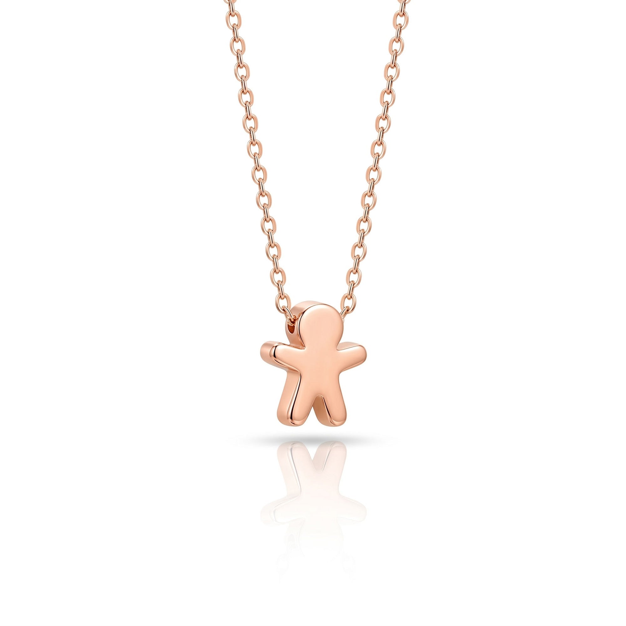 The Little One – Classic - Necklace - Red Gold 18k