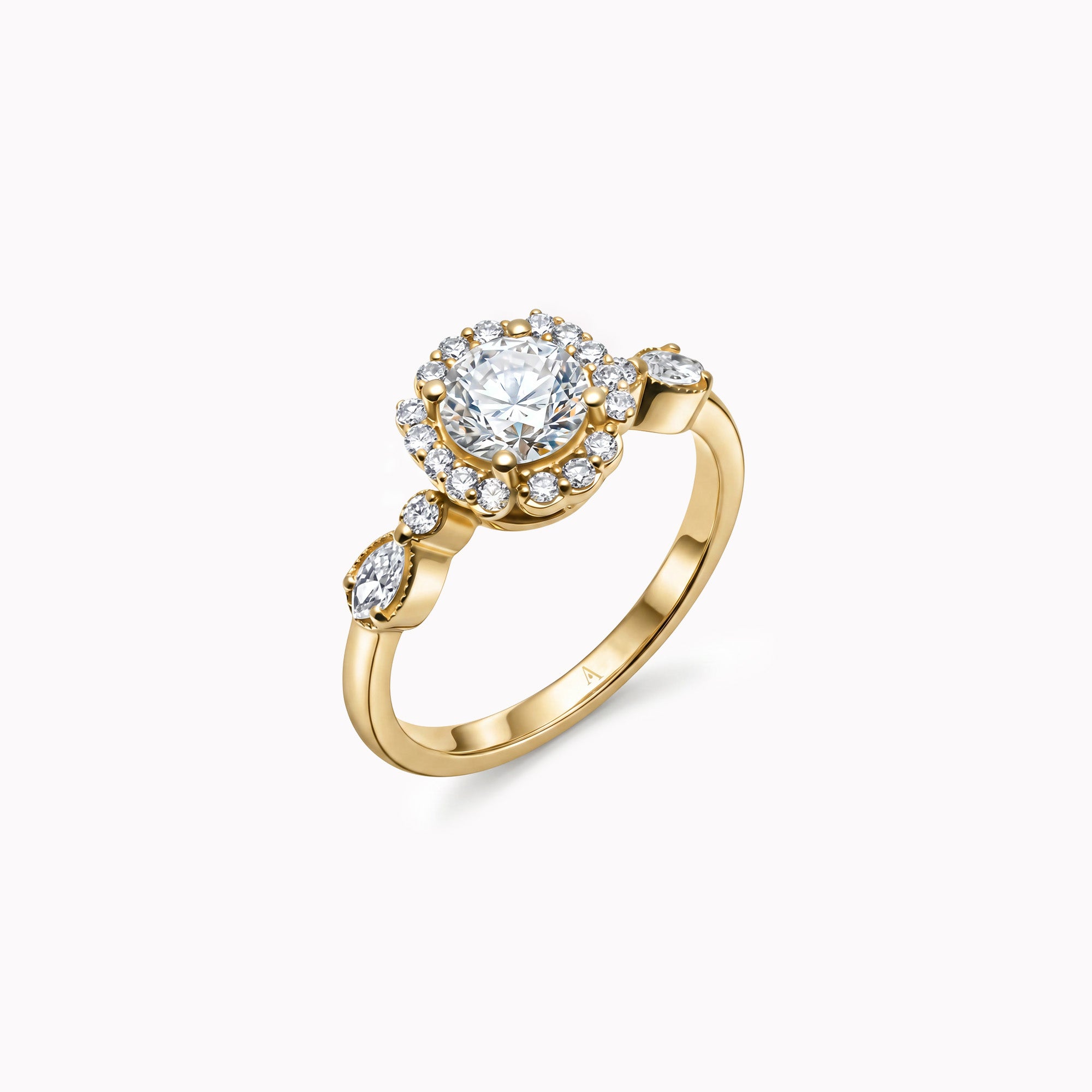 The Little Funkee Girl 0.75 carats - Yellow Gold 18k