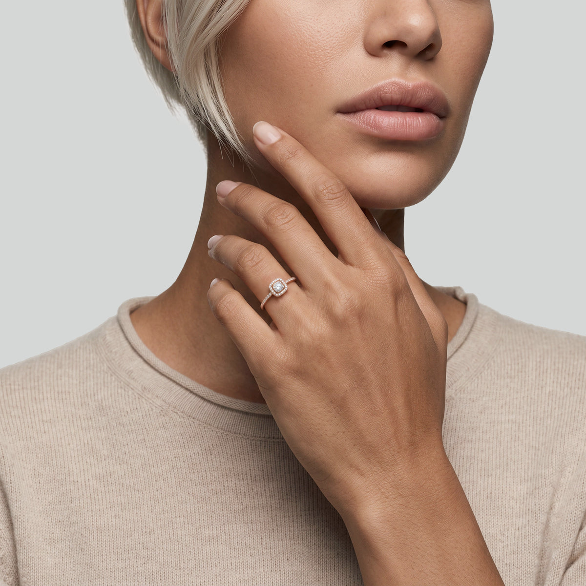 S-1431 Ring – 18k red gold