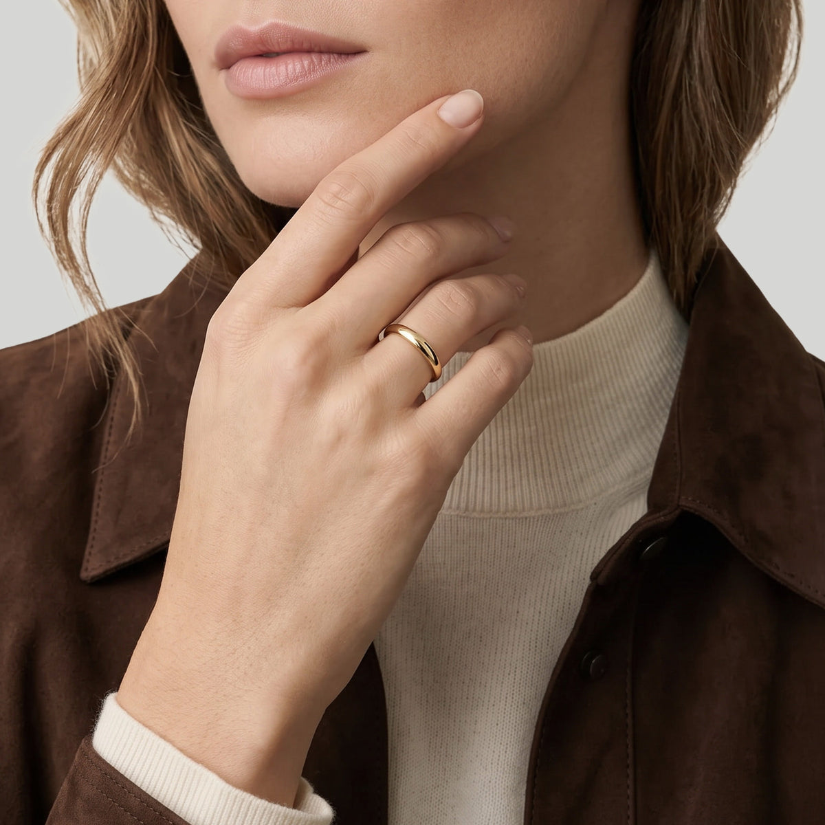 The Curvy 3.0 mm - Gelbgold 18 K