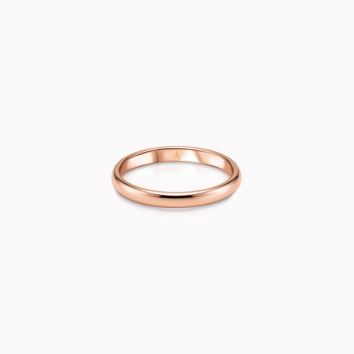 The Curvy 3.0 mm – 18k red gold