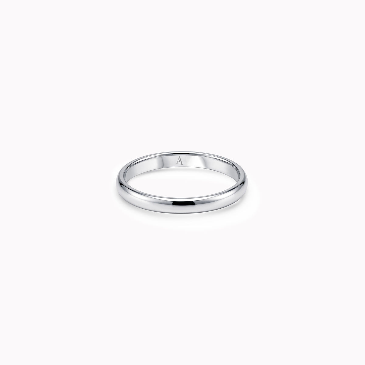 The Curvy 3.0 mm - platino 950