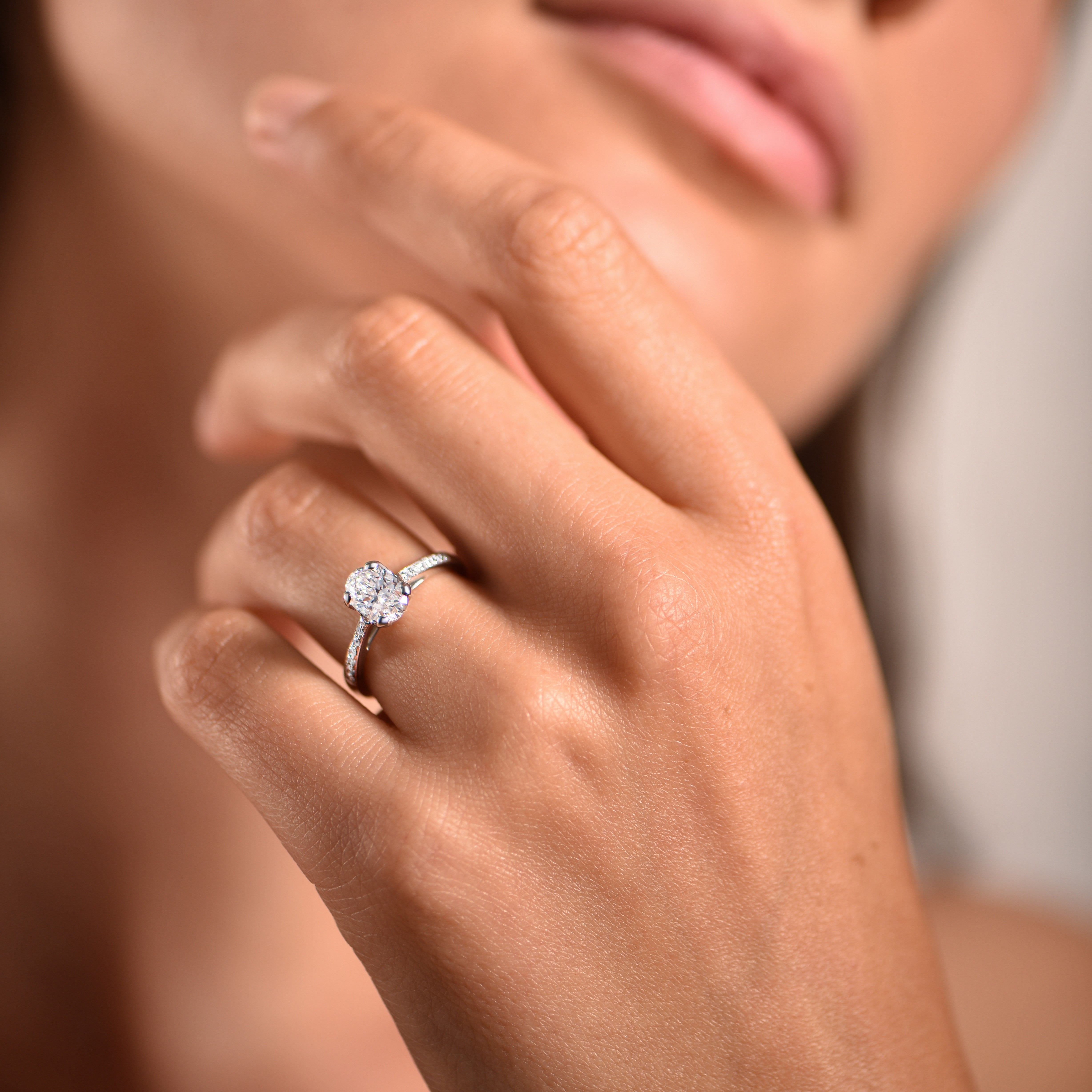 Mademoiselle Authentique - 1.50 carat - platine 950