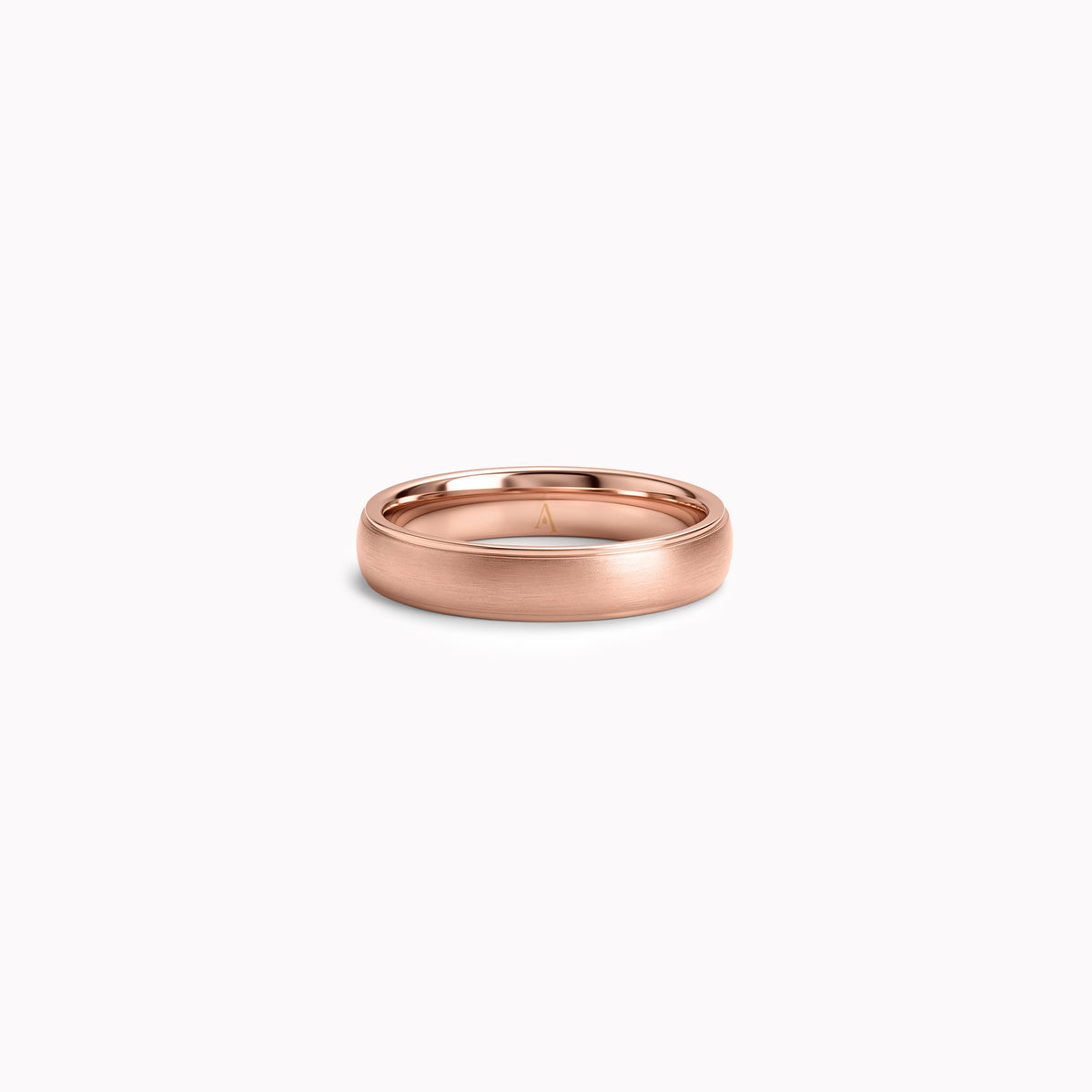 The Two Level Band - or rouge 18k