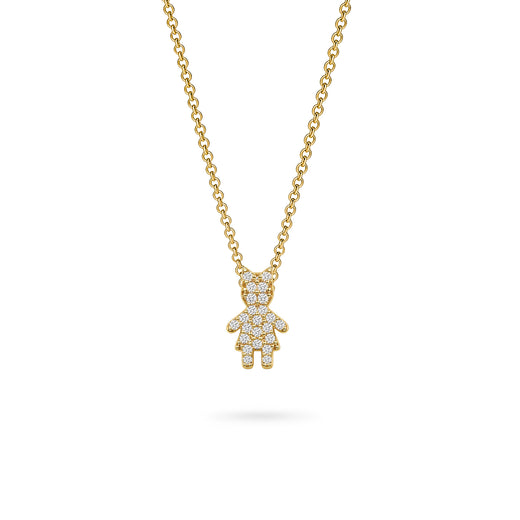 Collar The Fancy Little Muse en oro amarillo 18k