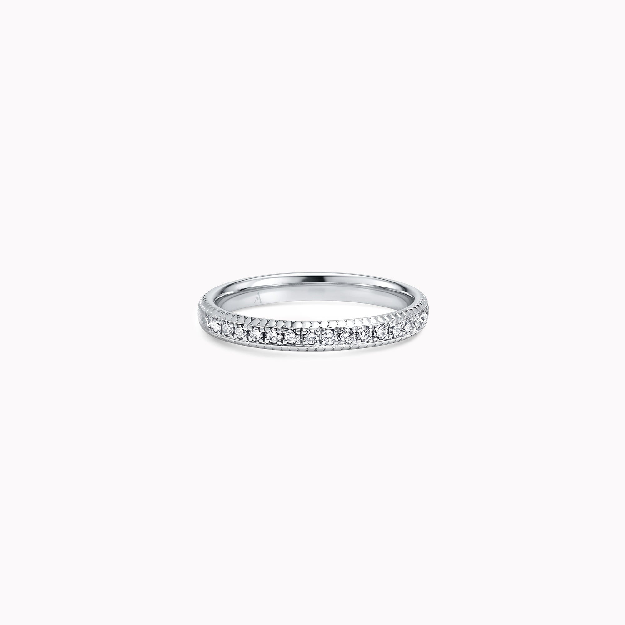 The Bicolor Infinity Thousand Prongs - platino 950