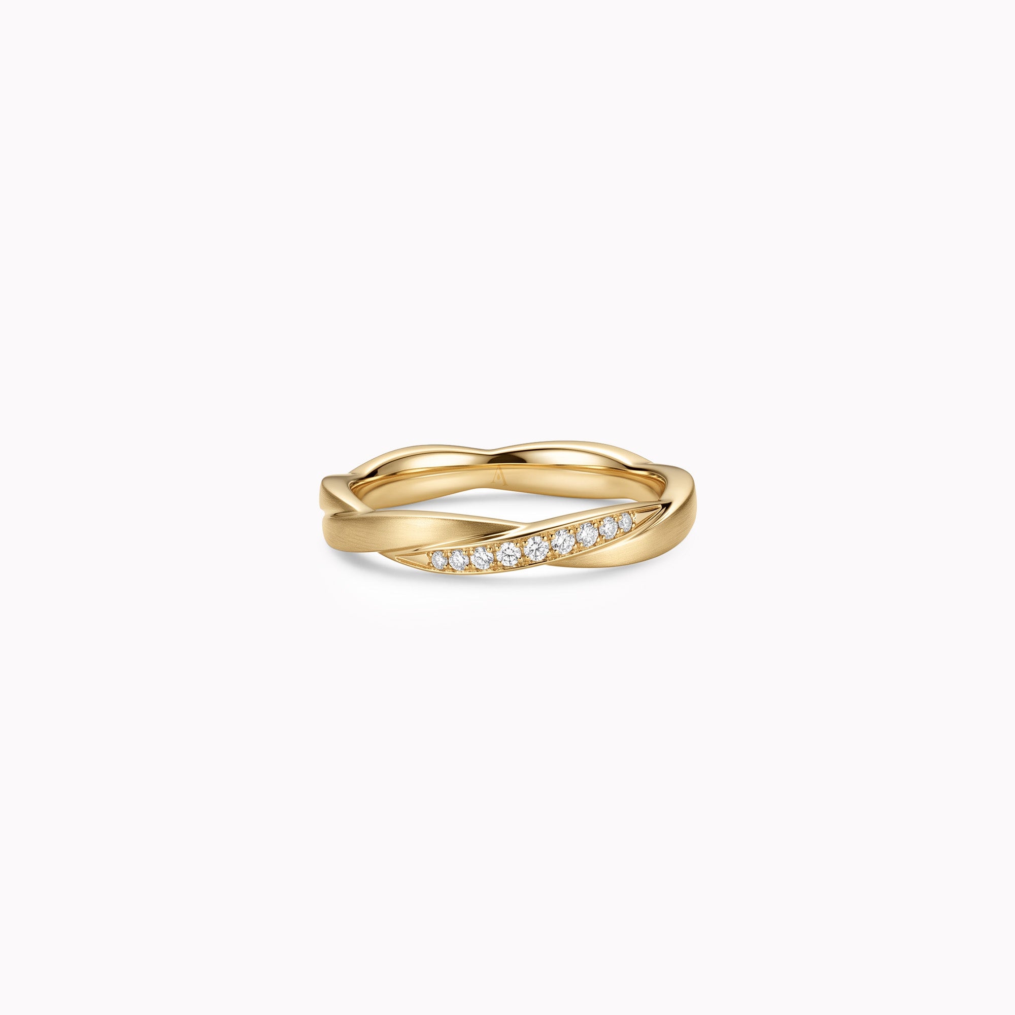The Fancy Two-Ply Cord - oro amarillo 18k