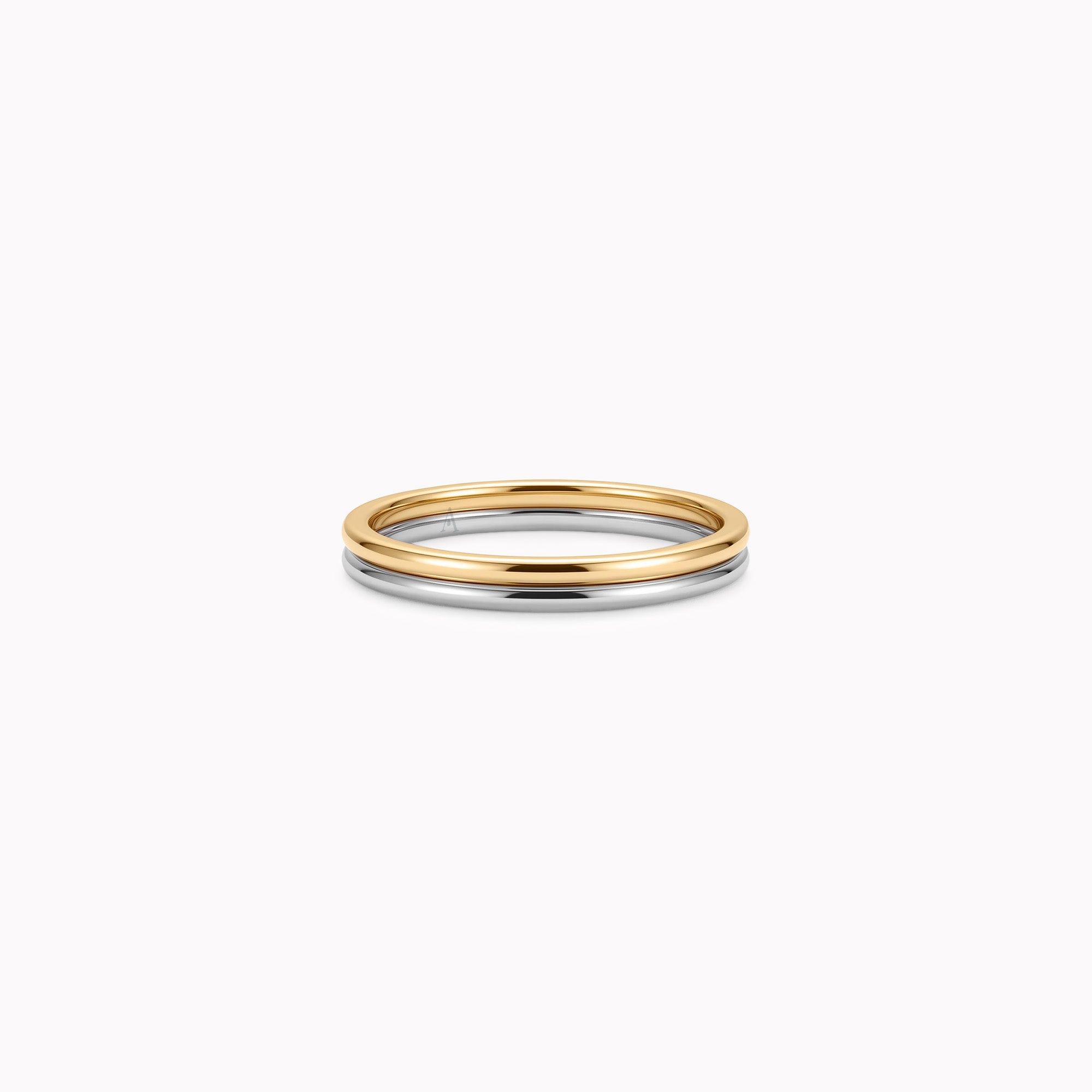 The Union of Two Souls - or blanc et or jaune 18k