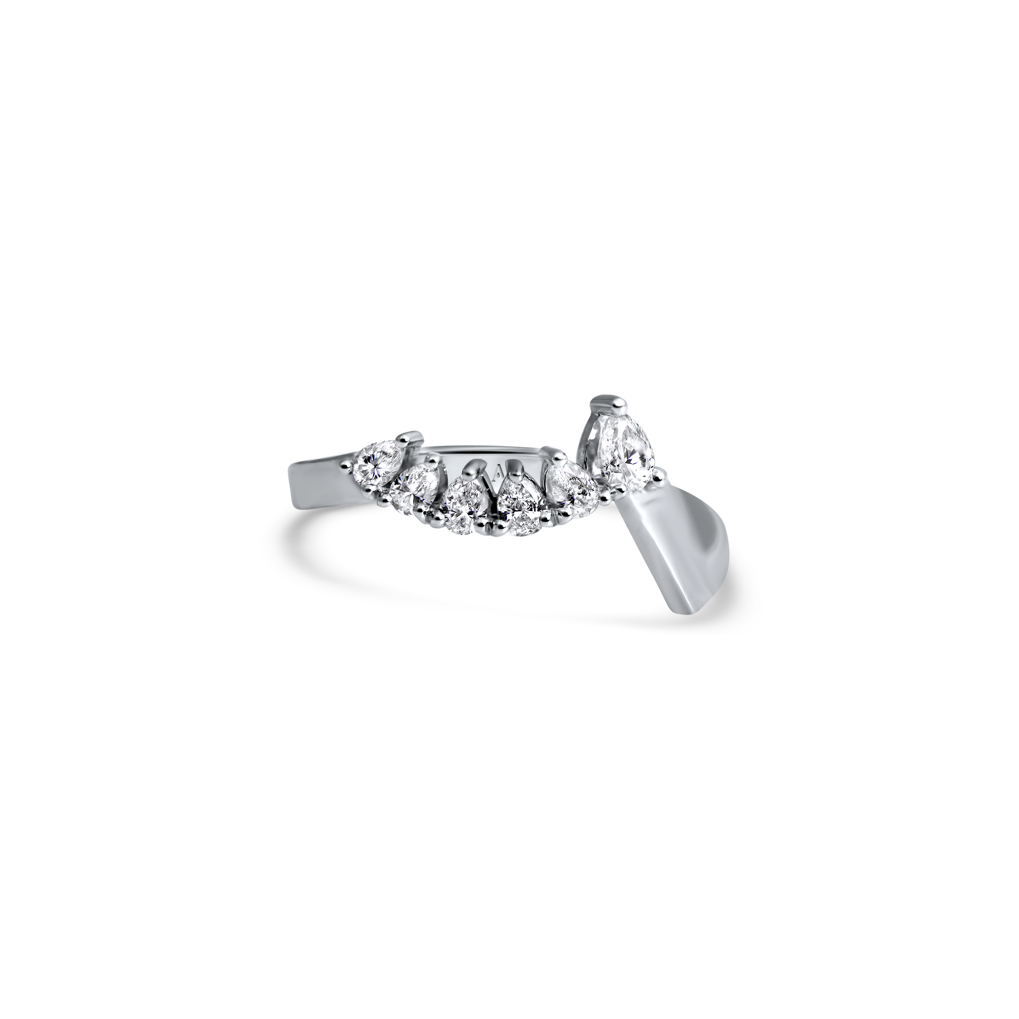 La Cordillera - platino 950 – Alianzas de boda AGUAdeORO y Anillo Sortijas oro 18k – vista del producto