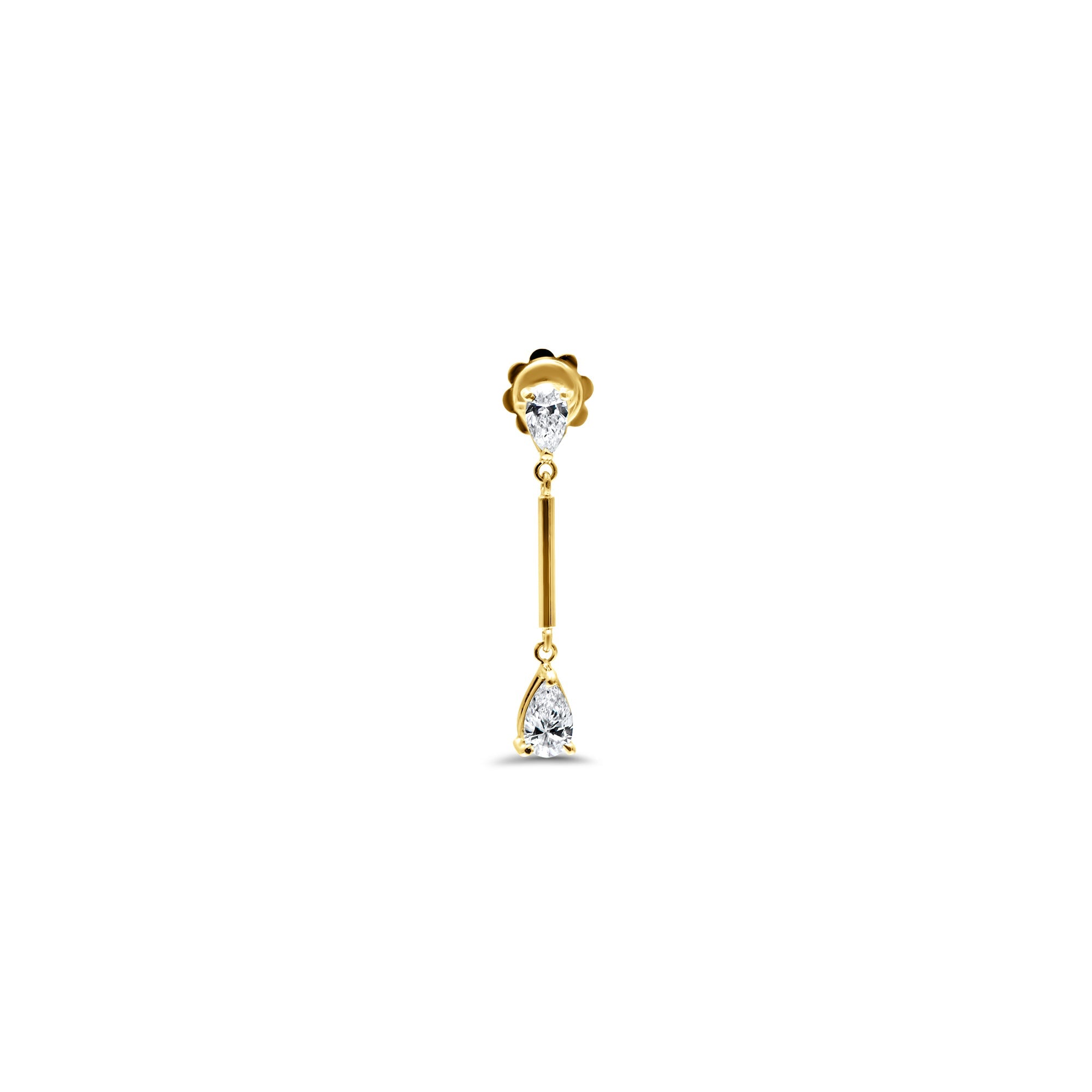 Boucles d'oreilles Ottava Alta - or jaune 18k - AGUADEORO