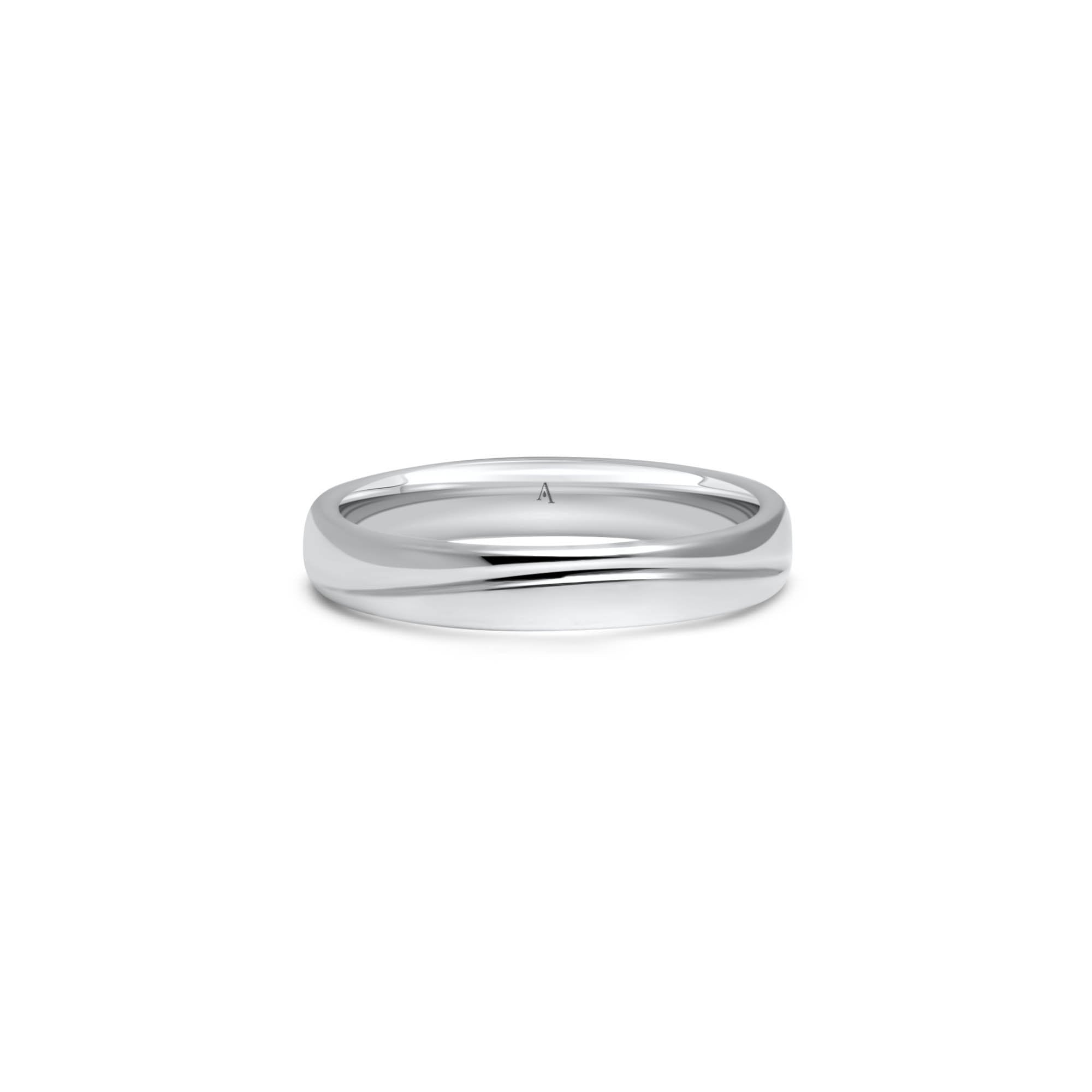 The River of Dreams - Platin 950 – Trauring Gold 18k – Produktansicht