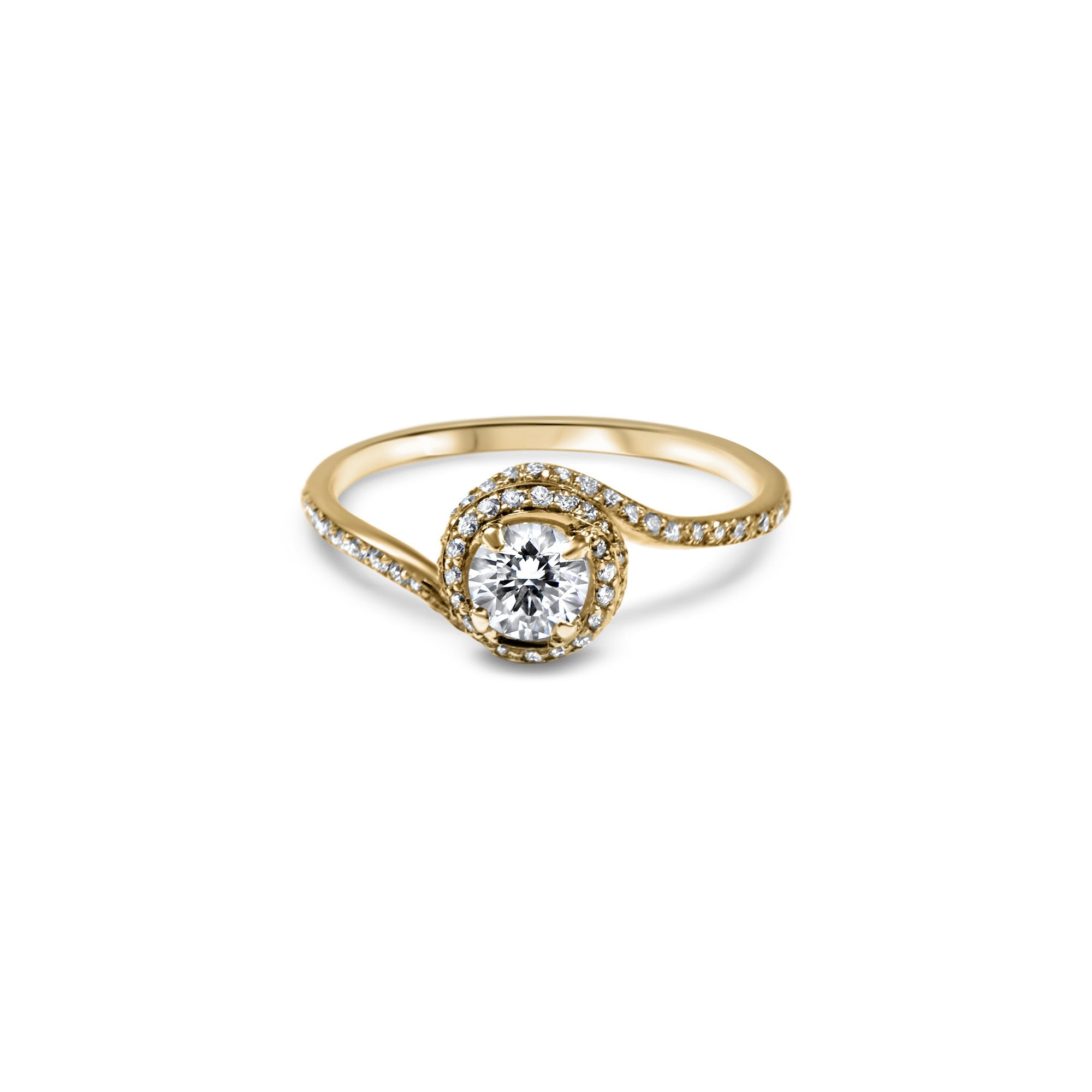 La Merveilleuse spirale - 0.50 carat - or jaune 18k - AGUADEORO