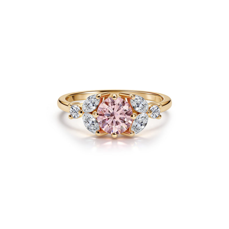 Little Bees  0.75 quilates - oro amarillo 18k