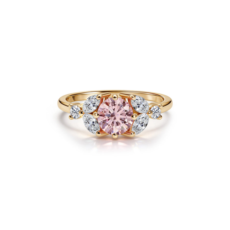 Little Bees  0.75 carat  - Yellow Gold 18k