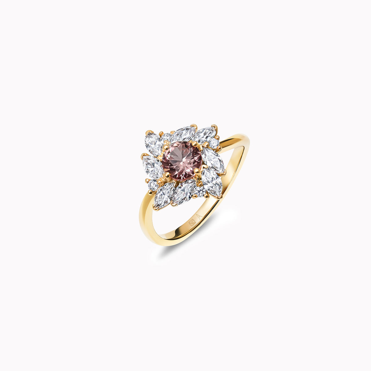 Fairy-tale Blossom – 18k yellow gold