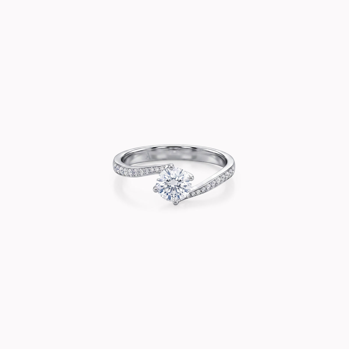 Fantastic Twist and Shout  - 1.00 carat - White Gold 18k