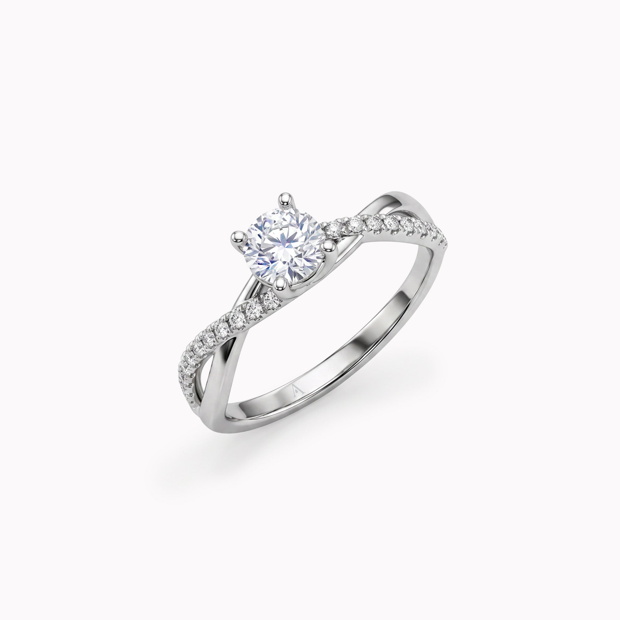 Féeriquement coquette - 0.40 carat - White Gold 18k