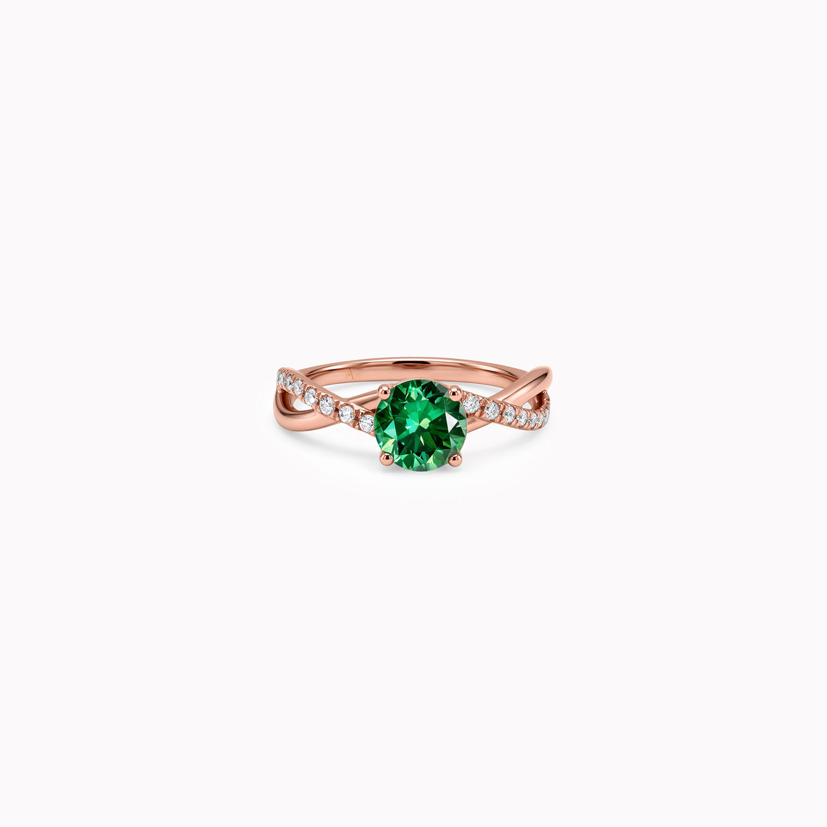 Féeriquement coquette - 1.00 Karat - Rotgold 18 K