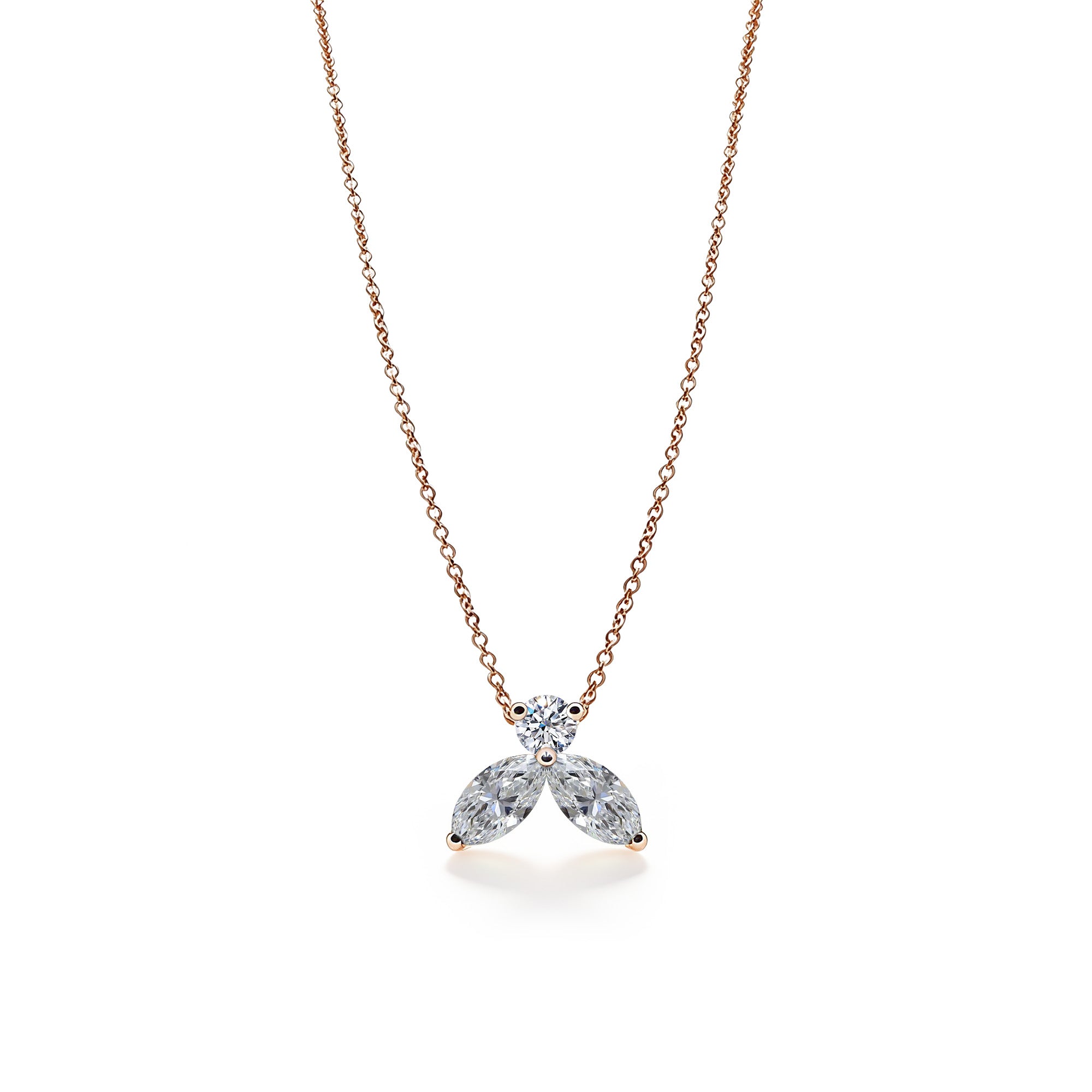 Necklace The Little Bee XS - Red Gold 18k