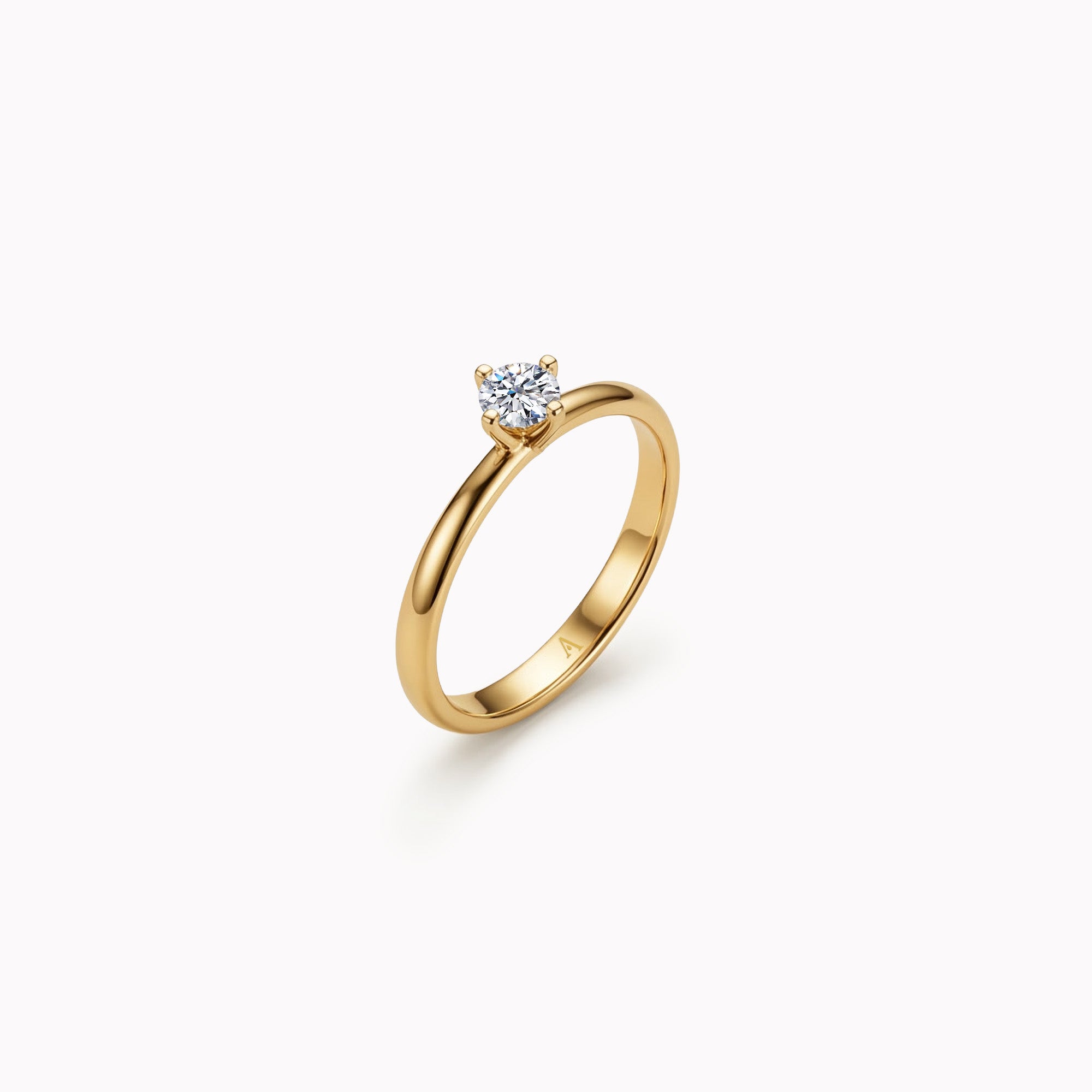 Miss Simplicité (M) - 0.25 Quilates- oro amarilllo 18k