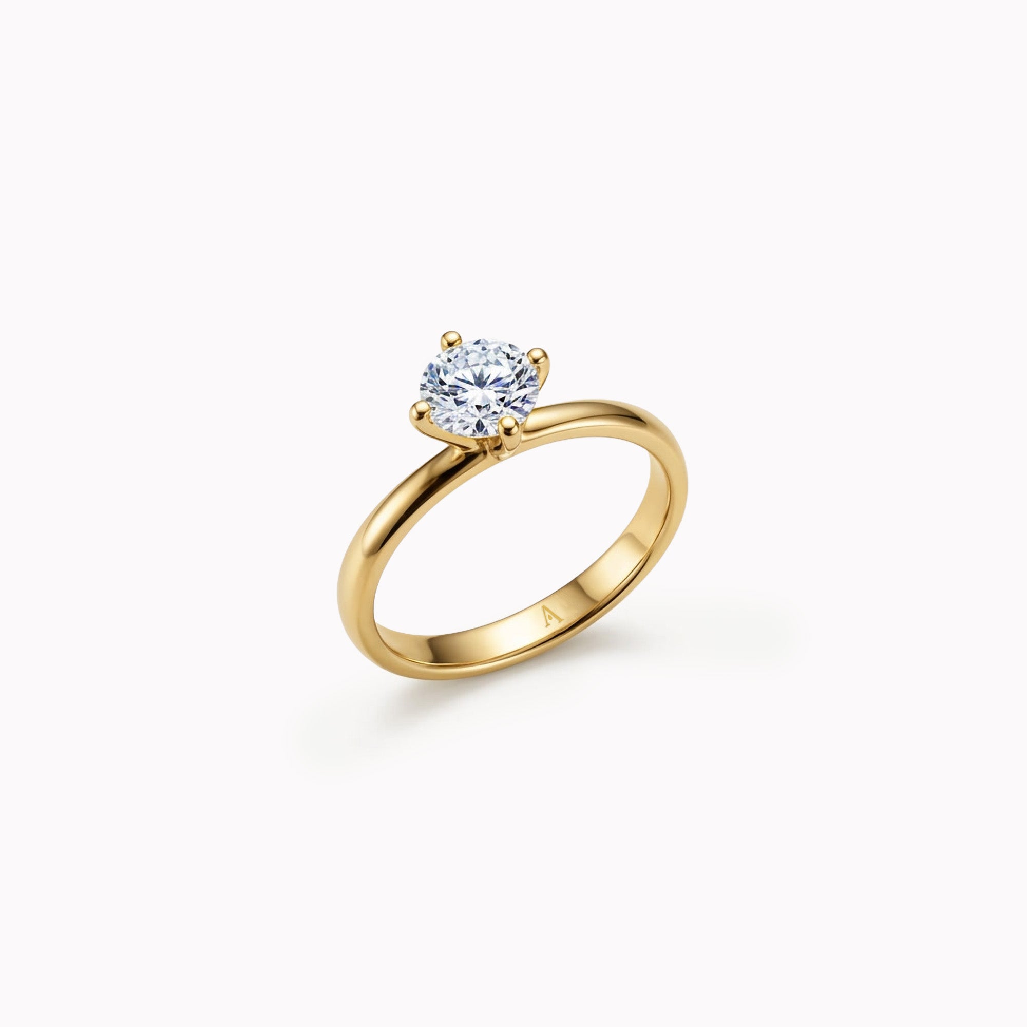 Miss Simplicité (XL) - 1.00 Quilates - oro amarillo 18k