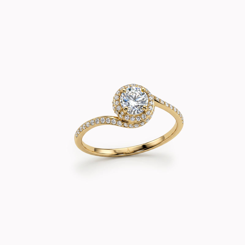 La Merveilleuse spirale - 0.50 carat - Yellow Gold 18k
