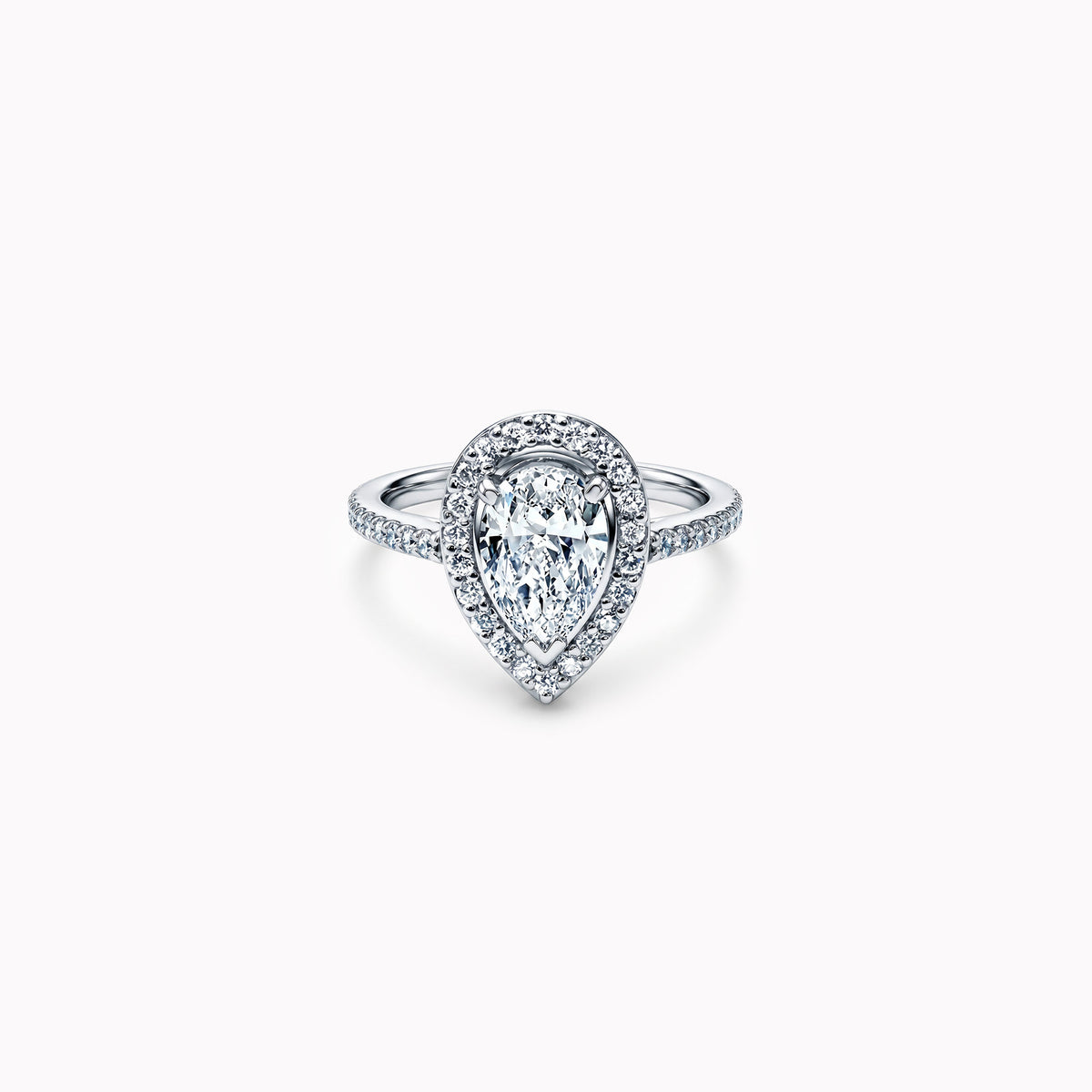 Infinite Tear of Joy  1.00 carat - Platinum 950