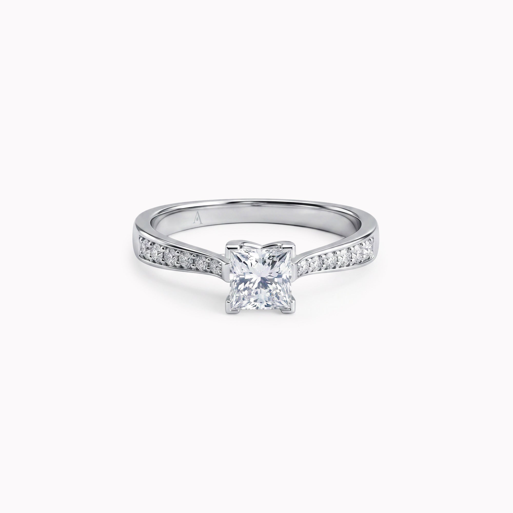 La Princesse c'est moi - 0.65 carat - White Gold 18k
