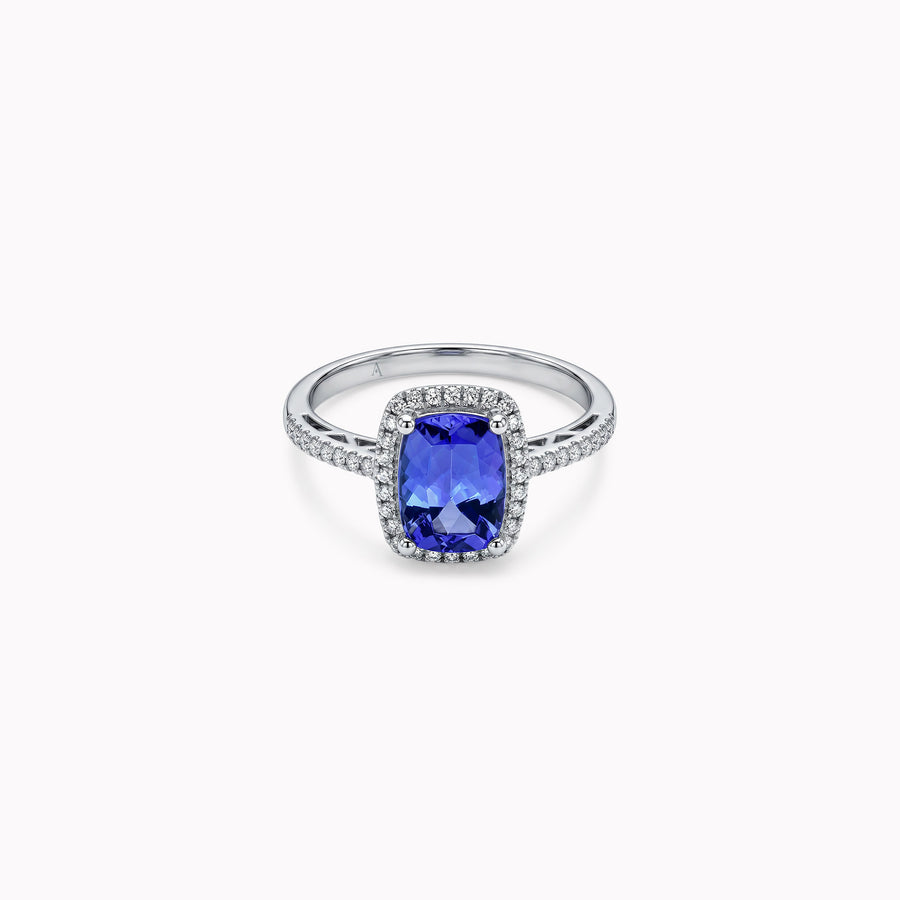 Tanzanian Queen - 1.00 ct - platino 950